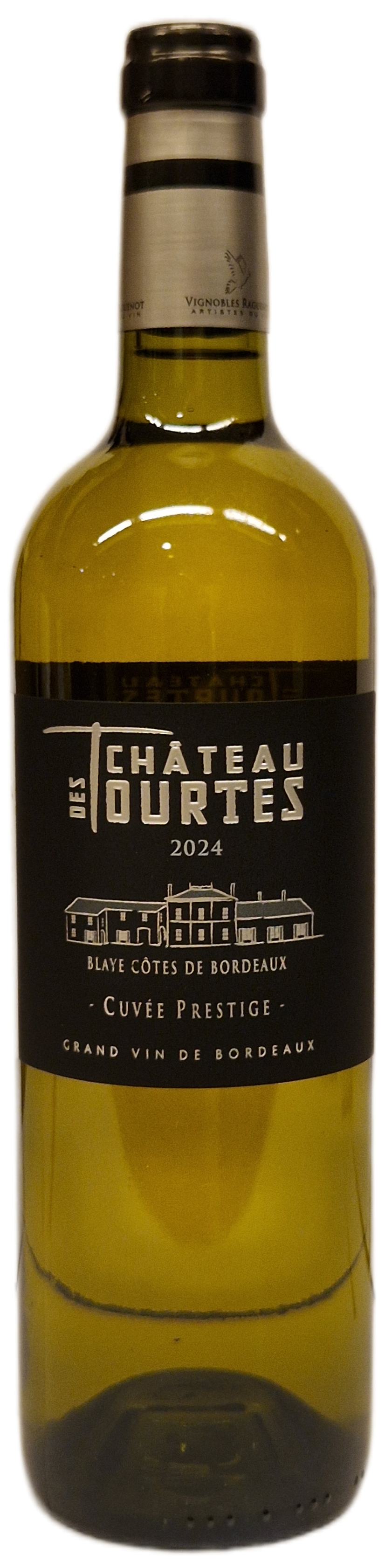 Cuvèe Prestige Blanc Côtes de Bordeaux Blaye - Château des Tourtes