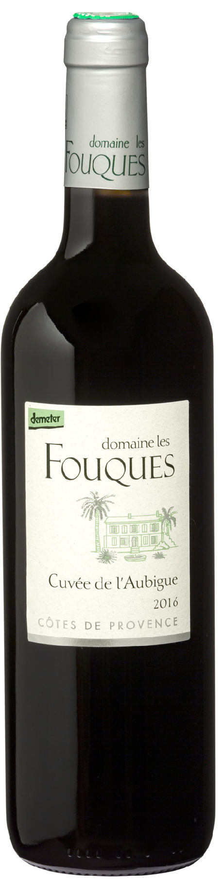 Fouques - Rood Aubigue BIO  DEMI flesje