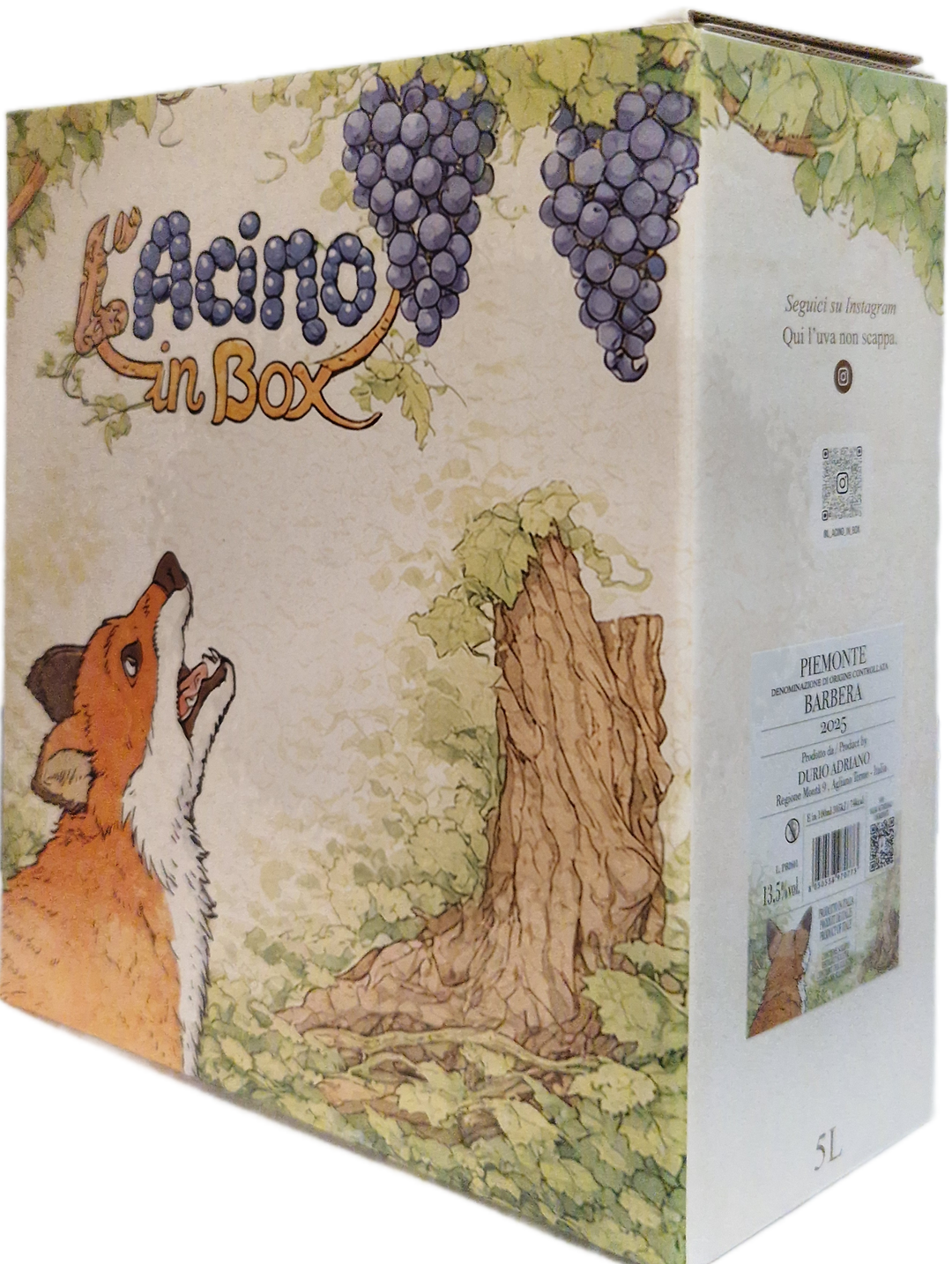 Durio - Bag-in-box Piemonte Barbera DOC 5L