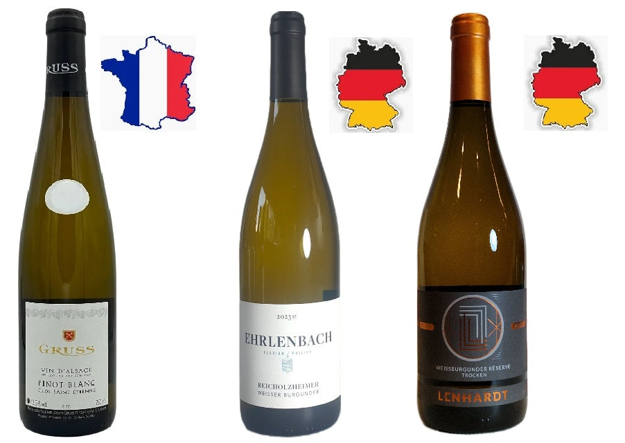 Frans-Duits Pakket met Pinot Blanc/Weissburgunder
