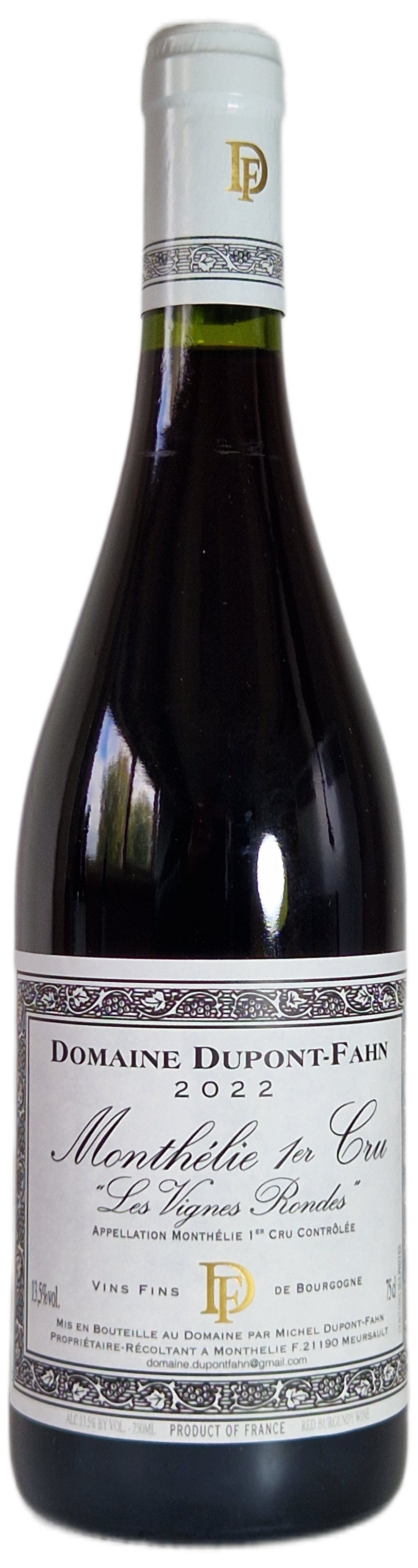 Dupont Fahn - Monthélie 1er Cru 'Vignes Rondes'