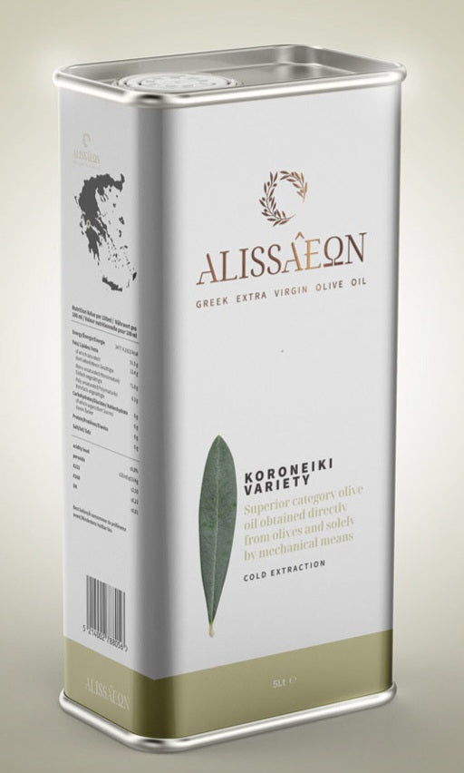 Alissaeon (Griekse extra vierge olijfolie) , blik 5 liter